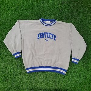 Vintage Kentucky Wildcats Baggy Sweatshirt Womens XL 25x24 Boxy Oversized USA